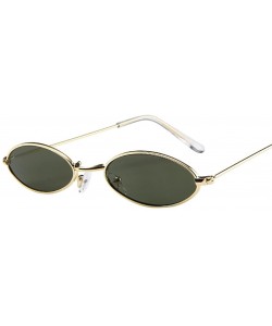 Rimless Women Men UV Protection Cat Eye Flat Lenses Sunglasses Shades Goggles Dark Glasses - F - CD18D2KG9X9 $10.27