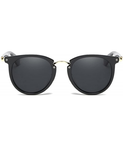 Aviator Aviator Sunglasses Polarized for Men Women with Sun Glasses Case MJ105 - Bright Black Frame/Grey Lens - C717YXUEC40 $...