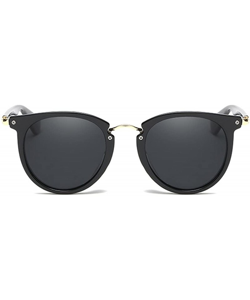 Aviator Aviator Sunglasses Polarized for Men Women with Sun Glasses Case MJ105 - Bright Black Frame/Grey Lens - C717YXUEC40 $...