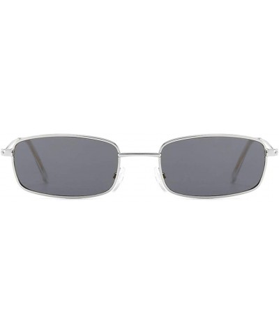 Round Women's Fashion Jelly Sunshade Sunglasses Integrated Candy Color Glasses - E - CO193XI3T8C $8.72