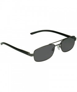 Aviator Reading Glasses Tinted Full Lens Sun Readers Pilot Square Aviator NOT BIFOCAL - Smoke - C918ZUI4UCR $15.48