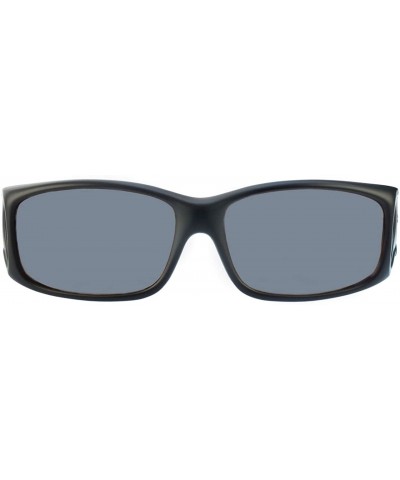 Rectangular Eyewear Sunglasses - Razor / Frame Midnight Oil Lens Polarvue Grey - CU1124FOFKR $41.05