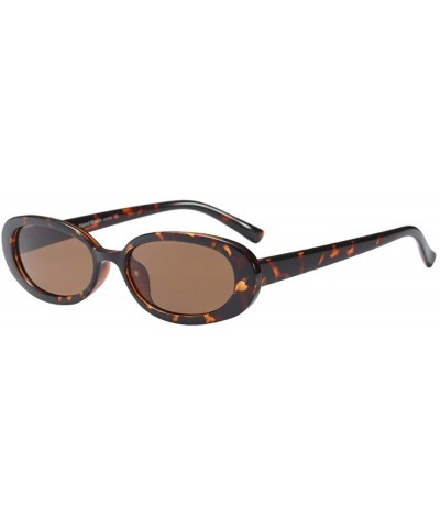 Oversized Sunglasses Vintage Eyewear Hippie Favors - F - CZ18QOAZ4T7 $6.48