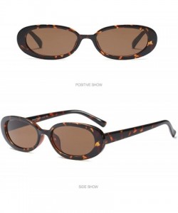 Oversized Sunglasses Vintage Eyewear Hippie Favors - F - CZ18QOAZ4T7 $6.48