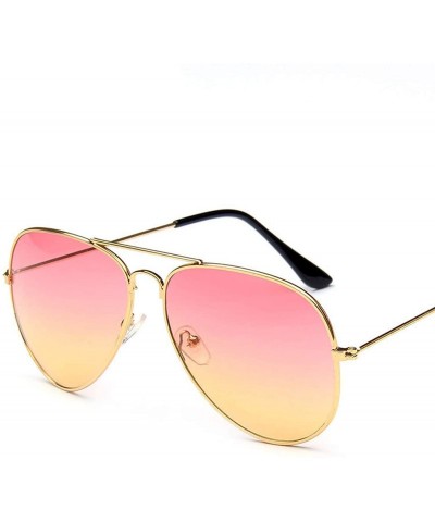 Round New Vintage Small Round Sunglasses Women Retro Luxury Mirror Metal Colour Sun Glasses Men Eyeglasses UV400 - 9 - CV198Z...