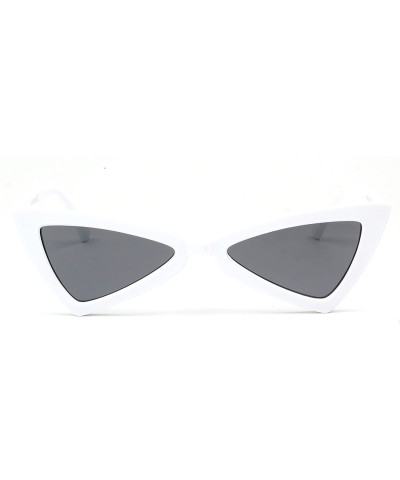 Cat Eye Stylish Sunglasses - Retro Cat Eye Eyeglasses for Women S1053 - C2 - CC18G83EMRQ $13.83