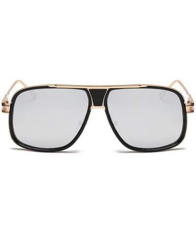 Oversized Sunglasses Vintage Oversized Glasses Rectangle - C - CC18QTGAK9K $11.61