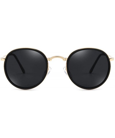 Oversized Polarized sunglasses men's fashion wild classic retro sunglasses European and American style - CJ190MNOLHX $30.78