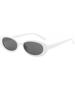Rimless Unisex Fashion Small Frame Sunglasses Vintage Retro Style Irregular Shape Sun Glasses Ladies Eyeglasses - A - CN196I9...