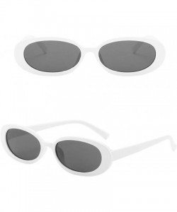 Rimless Unisex Fashion Small Frame Sunglasses Vintage Retro Style Irregular Shape Sun Glasses Ladies Eyeglasses - A - CN196I9...