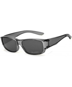 Goggle Driver Goggles Sunglasses Prescription Glasses - Grey - CQ18CYH3AWG $15.83