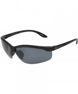 Sport Solar Comfort-olympic Wrap Sport Sunglasses - Black/Grey - CD11J1NVEXB $24.20