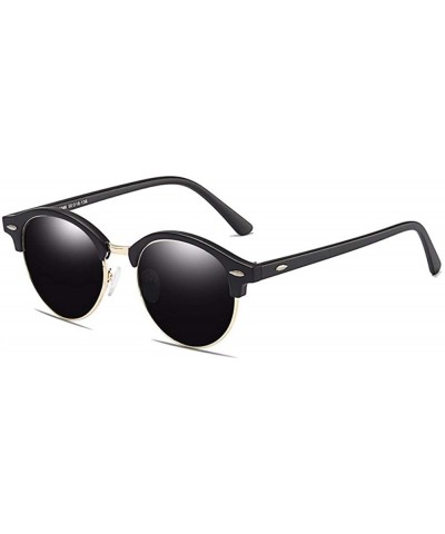 Aviator Polarized sunglasses for men and women classic dazzling retro polarized driving Sunglasses - B - CW18QCAHZRZ $62.02