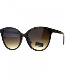 Oversized Giselle Womens Sunglasses Round Butterfly Oversized Fashion UV 400 - Tortoise (Brown) - CU18DXLK9CY $14.91
