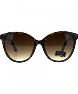 Oversized Giselle Womens Sunglasses Round Butterfly Oversized Fashion UV 400 - Tortoise (Brown) - CU18DXLK9CY $14.91