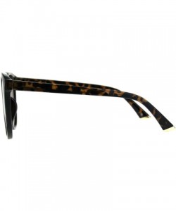 Oversized Giselle Womens Sunglasses Round Butterfly Oversized Fashion UV 400 - Tortoise (Brown) - CU18DXLK9CY $14.91