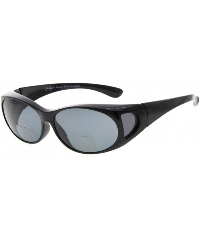 Oversized Polarized Sunglasses Polycarbonate Sunreaders - S026pgsg-black - CM188AR2D0M $34.90