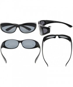 Oversized Polarized Sunglasses Polycarbonate Sunreaders - S026pgsg-black - CM188AR2D0M $12.16