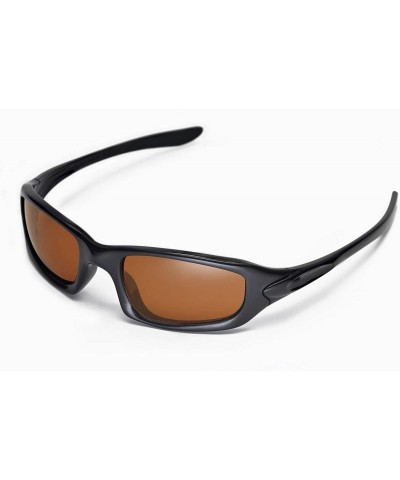Sport Replacement Lenses Fives 4.0 Sunglasses - 9 Options Available - Brown - Polarized - CZ11J2TGQI7 $19.79