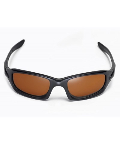 Sport Replacement Lenses Fives 4.0 Sunglasses - 9 Options Available - Brown - Polarized - CZ11J2TGQI7 $19.79