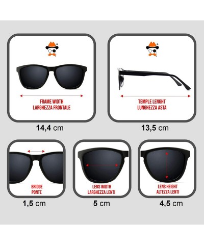 Round Sunglasses - Woman mod. LADY MARMALADE - Limited Edition PURE VINTAGE fashion round GLAMOUR - Black - CA17AZ4ZCA8 $31.60