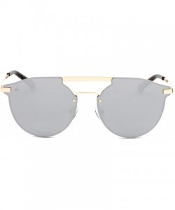 Oversized ICON Collection "The Parisian" Designer Polarized Round Sunglasses - C11893Y0UMM $28.44