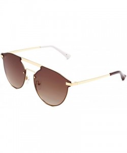 Oversized ICON Collection "The Parisian" Designer Polarized Round Sunglasses - C11893Y0UMM $28.44