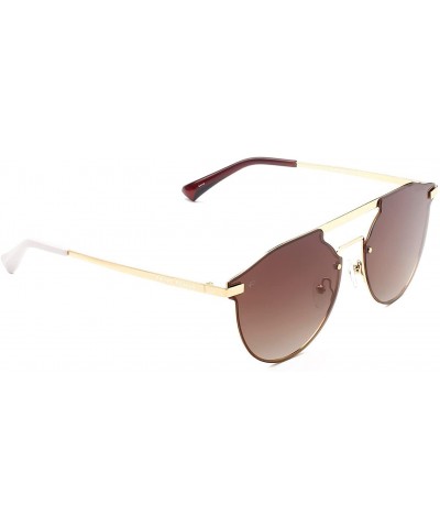 Oversized ICON Collection "The Parisian" Designer Polarized Round Sunglasses - C11893Y0UMM $28.44