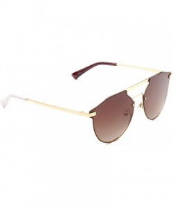 Oversized ICON Collection "The Parisian" Designer Polarized Round Sunglasses - C11893Y0UMM $28.44