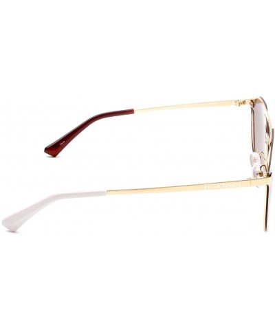 Oversized ICON Collection "The Parisian" Designer Polarized Round Sunglasses - C11893Y0UMM $28.44