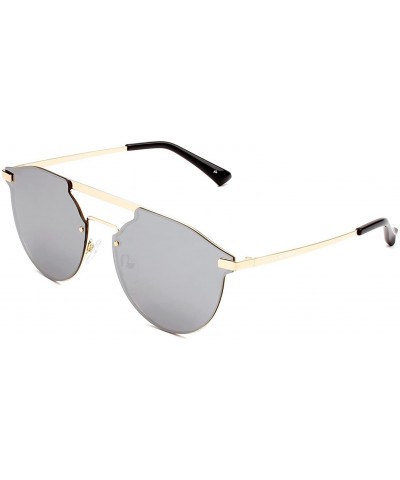 Oversized ICON Collection "The Parisian" Designer Polarized Round Sunglasses - C11893Y0UMM $28.44