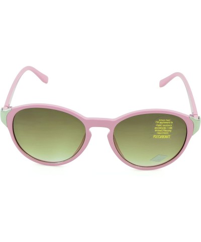 Sport Modern and Bold Womens Fashion Sunglasses with UV Protection - Pink1040 - CJ12D1KXVS5 $19.21