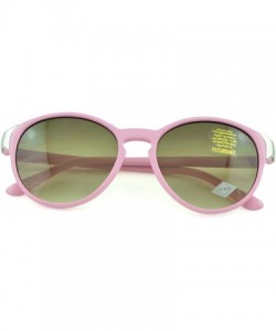 Sport Modern and Bold Womens Fashion Sunglasses with UV Protection - Pink1040 - CJ12D1KXVS5 $8.96