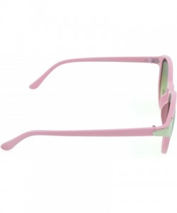 Sport Modern and Bold Womens Fashion Sunglasses with UV Protection - Pink1040 - CJ12D1KXVS5 $8.96