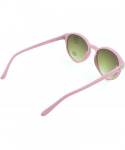 Sport Modern and Bold Womens Fashion Sunglasses with UV Protection - Pink1040 - CJ12D1KXVS5 $8.96