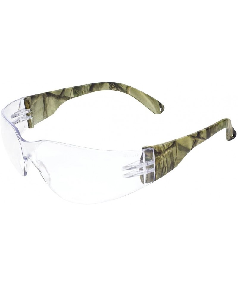 Goggle Eyewear Rider for CAMO CL Rider Safety Glasses - Clear Lens - Temples - Forest Camo - CF18GGL28O9 $10.02
