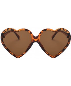 Oval Heart-Shaped Shades Sunglasses Integrated UV Glasses Sun Reading Glasses-Gift for Mother's Day - B - CY18R5HU83C $10.41