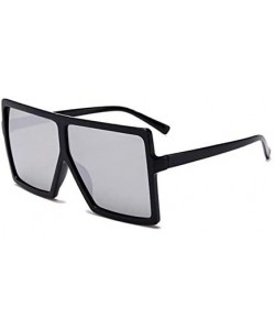 Oversized Oversized Sunglasses Fashion Glasses - C2 Black Leoaprd Gra - C0198AATLDY $26.98