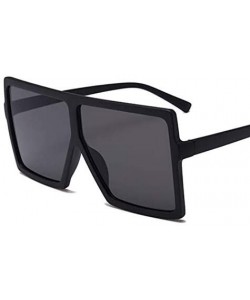 Oversized Oversized Sunglasses Fashion Glasses - C2 Black Leoaprd Gra - C0198AATLDY $26.98