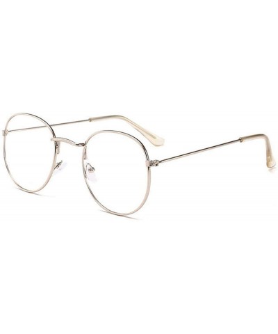 Oval Fashion Oval Sunglasses Women Designe Small Metal Frame Steampunk Retro Sun Glasses Oculos De Sol UV400 - C5197A2WKWT $4...
