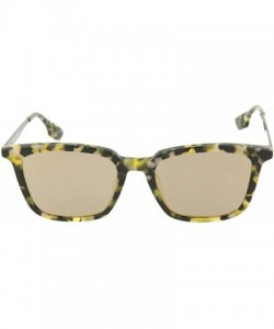 Square MQ0070S Havana/Black/Yellow One Size - CS183G9N25W $30.39