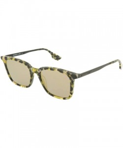 Square MQ0070S Havana/Black/Yellow One Size - CS183G9N25W $30.39