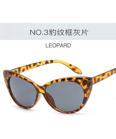 Oversized 2019 New Sexy Cat Eye Sunglasses Women Brand Designer Vintage Ladies Cateyes C9 - C3 - CJ18YZUUDAO $22.05
