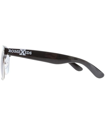 Wayfarer X The Sunglass Sunglasses Black Mens - CS186AZCMS9 $37.95