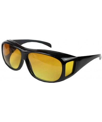 Wrap LASPOR Polarized Night Vision Sunglasses Night Sight Glasses Driving Anti Glare - C918RYLNZ2W $32.62