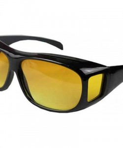 Wrap LASPOR Polarized Night Vision Sunglasses Night Sight Glasses Driving Anti Glare - C918RYLNZ2W $32.62