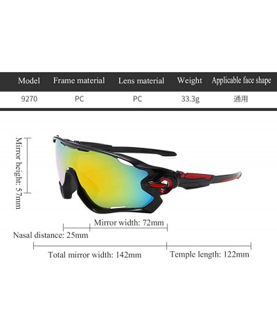 Wrap 2 Pack Polarized Sport Sunglasses UV Safety Glasses for Driving Fishing Cycling and Running - CY197IMDRCM $23.64