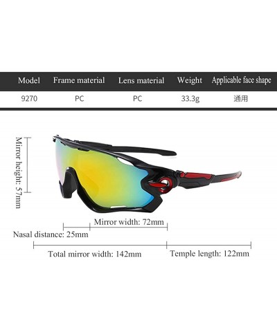 Wrap 2 Pack Polarized Sport Sunglasses UV Safety Glasses for Driving Fishing Cycling and Running - CY197IMDRCM $13.38