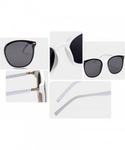 Aviator 2019 new fashion sunglasses - large frame sunglasses women's sunglasses - D - C718S5C9375 $69.32