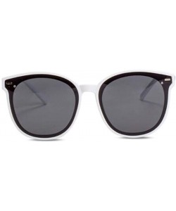 Aviator 2019 new fashion sunglasses - large frame sunglasses women's sunglasses - D - C718S5C9375 $46.22